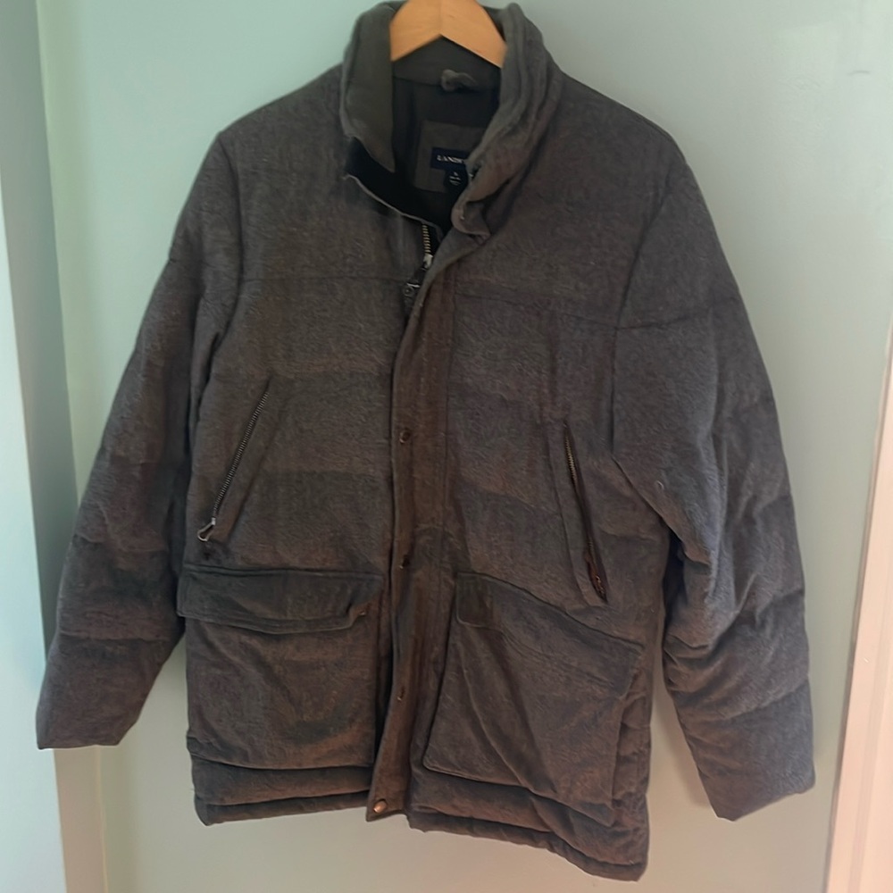Grey Puffer Coat